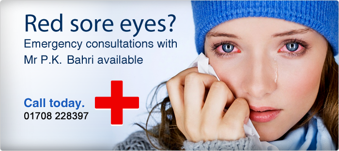 Original P.K. Bahri eye care banner